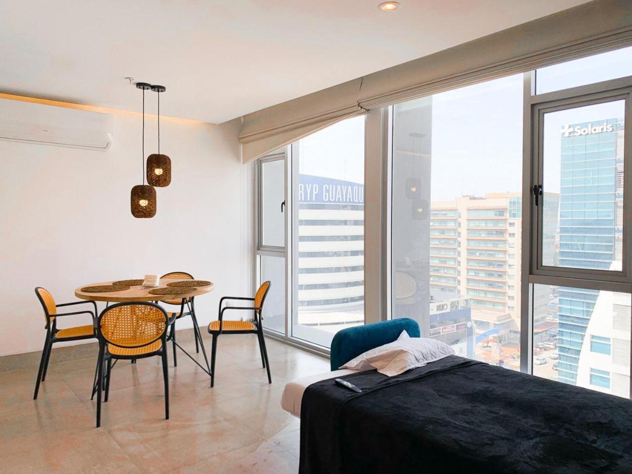 Апартаменты Lujoso Depa Con Vista A Todo Guayaquil! Экстерьер фото